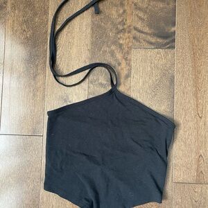 Hollister Black Halter Top